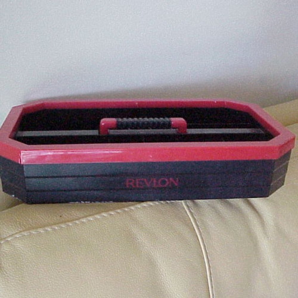 VTG REVLON Makeup Organizer Holder Cosmetic Carry Tray- Perfect for College Dorm